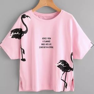 SHEIN Dolman Sleeve Graphic Tee